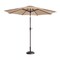Nature Spring Nature Spring 9 Foot Auto-Tilt Patio Umbrella - Beige 550839WLG - alternate 1